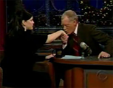 'Late Show' with David Letterman, December 20th 2002