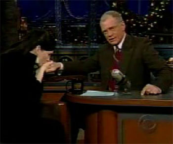 'Late Show' with David Letterman, December 20th 2002
