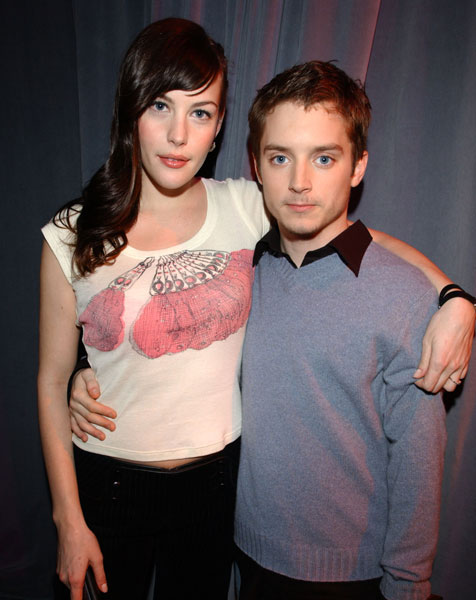 with Elijah Wood - at MTV TRL