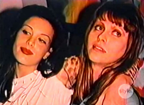 with mom - Bebe Buell