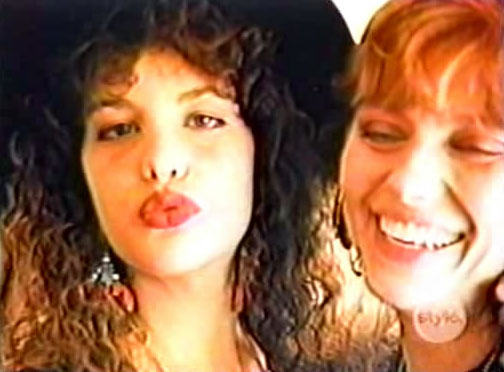 with mom - Bebe Buell