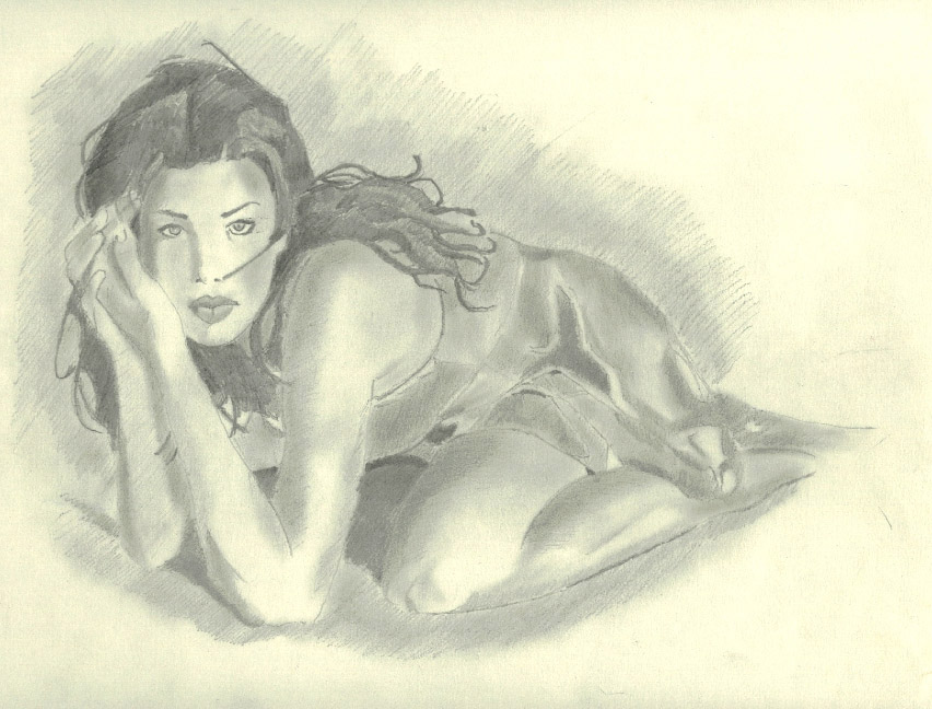 Author: jesuelComment: this is a number2 pencil drawing of liv hope you enjoy