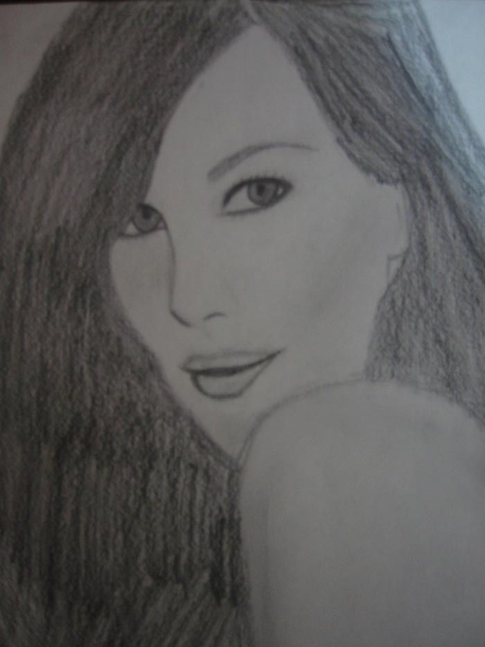 Author: Arwen BloomComments: My latest but not my best drawing of Liv!