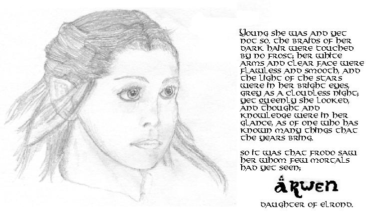 Author: Banjo-FellaComment: Actually. This isn't Liv Tyler, this is just what I thought Arwen would look like. Amazingly, it looks quite like Liv!