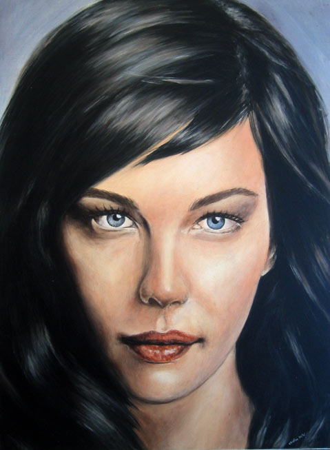 Author: ChristinaComments: Original size 1,30 m x 1,75 m, acrylic painting