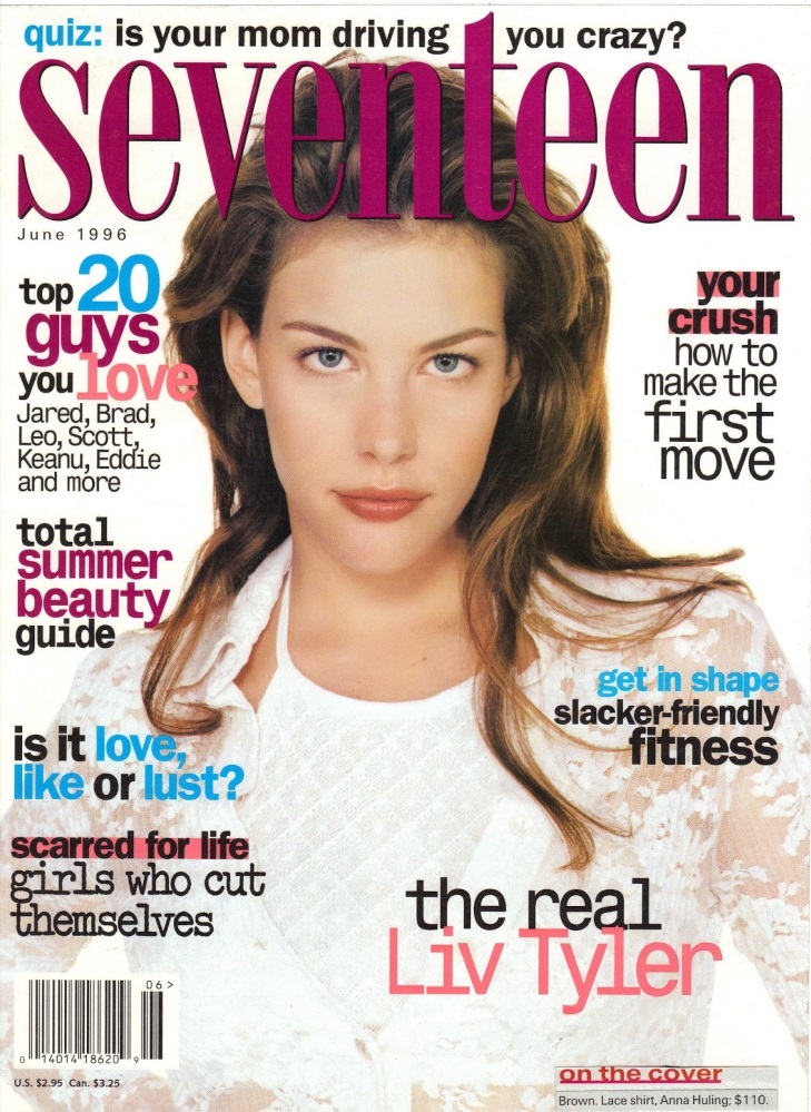 'Seventeen' Cover - June 1996