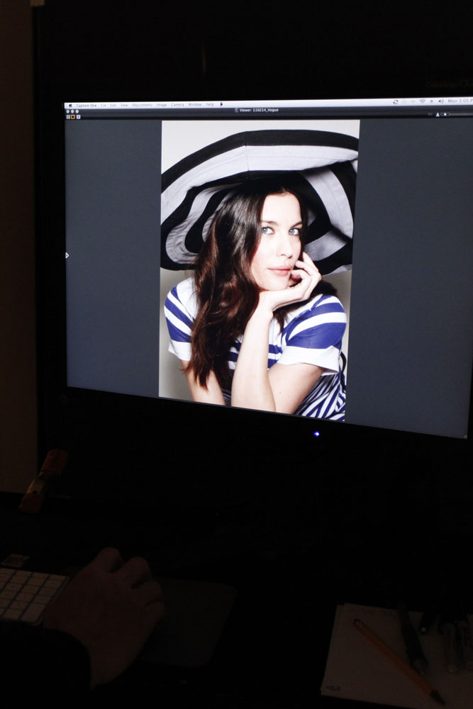 Behind the scenes