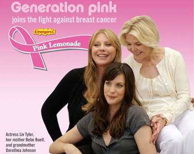 with grandmother Dorothea Johnson and mom Bebe Buell