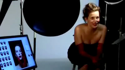 from the photoshoot in New York