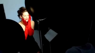 from the photoshoot in New York