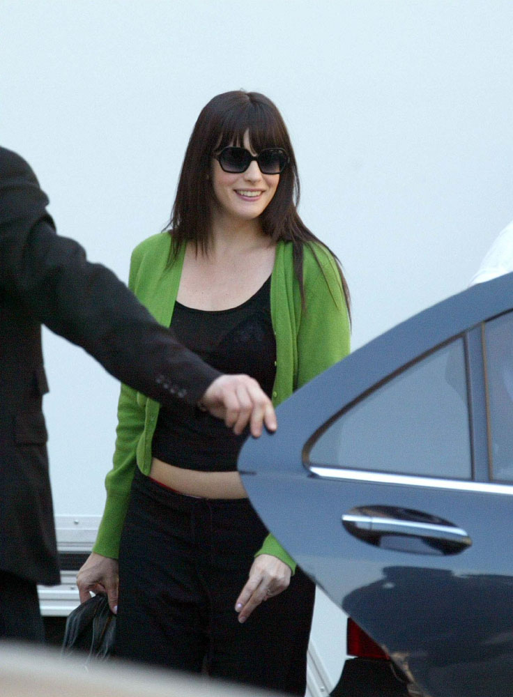 filming 'Very Irresistible Givenchy' TV commercial