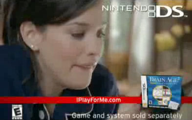 Commercial for "Brain Age 2" game