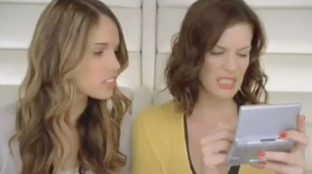 Commercial for "The Legend of Zelda: Phantom Hourglass" game, with sister Chelsea Tyler