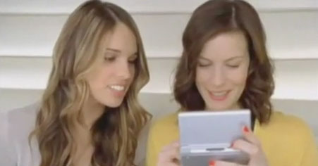 Commercial for "The Legend of Zelda: Phantom Hourglass" game, with sister Chelsea Tyler