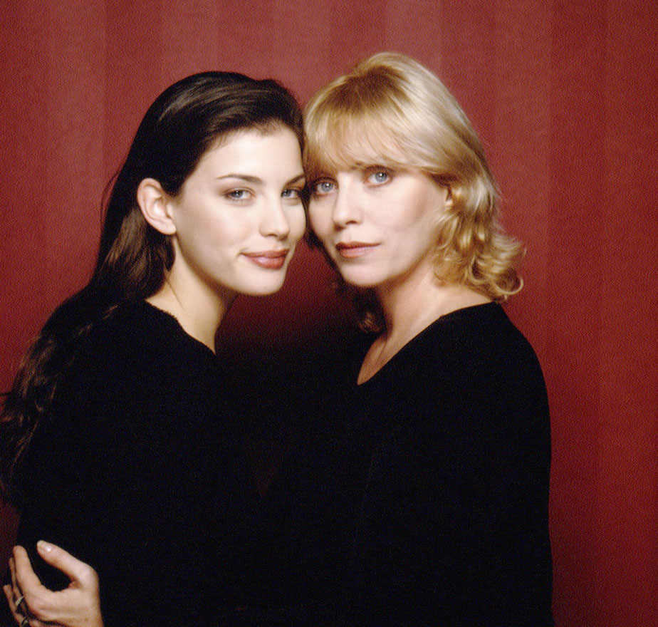 with mom - Bebe Buell