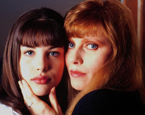 with mom - Bebe Buell