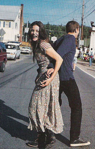 with Evan Dando