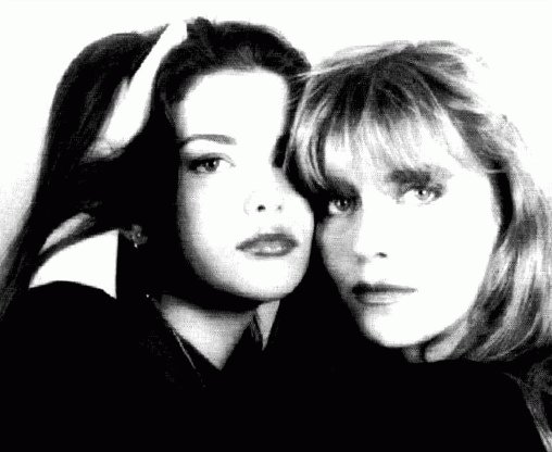 with mom - Bebe Buell