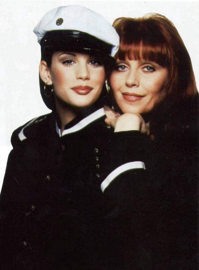 with mom - Bebe Buell