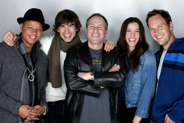 with Terence Howard, Christopher Gorham, Matthew Chapman and Patrick Wilson at The Samsung Galaxy Tab Lift