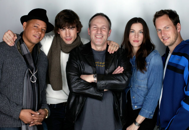 with Terence Howard, Christopher Gorham, Matthew Chapman and Patrick Wilson at The Samsung Galaxy Tab Lift