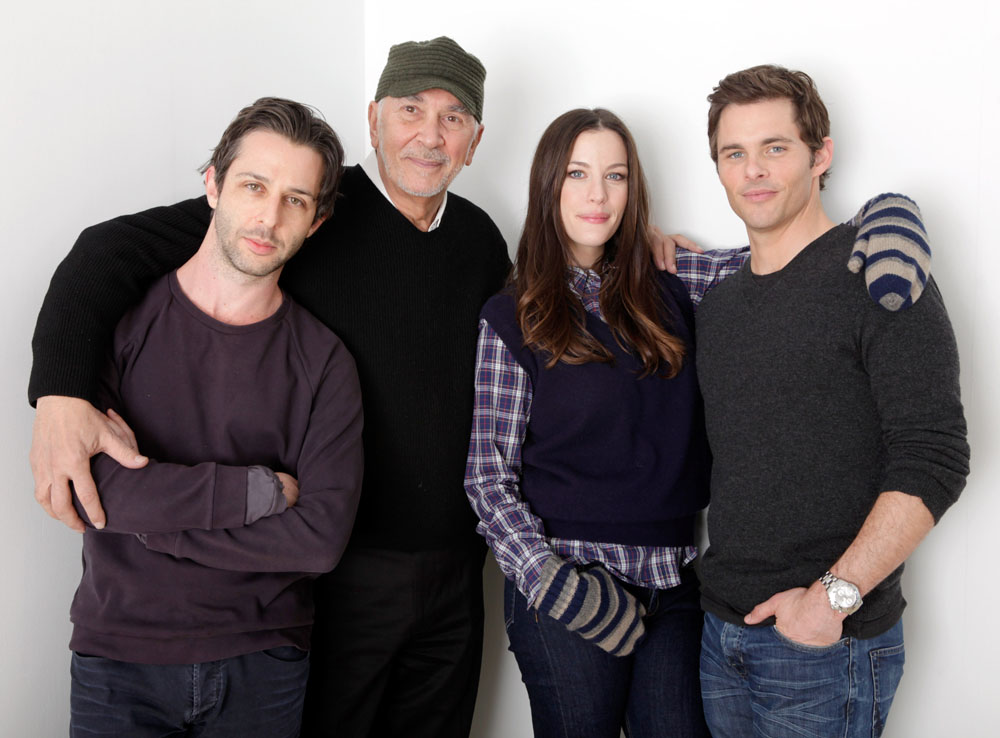 with James Marsden, Frank Langella and Jeremy Strong 
