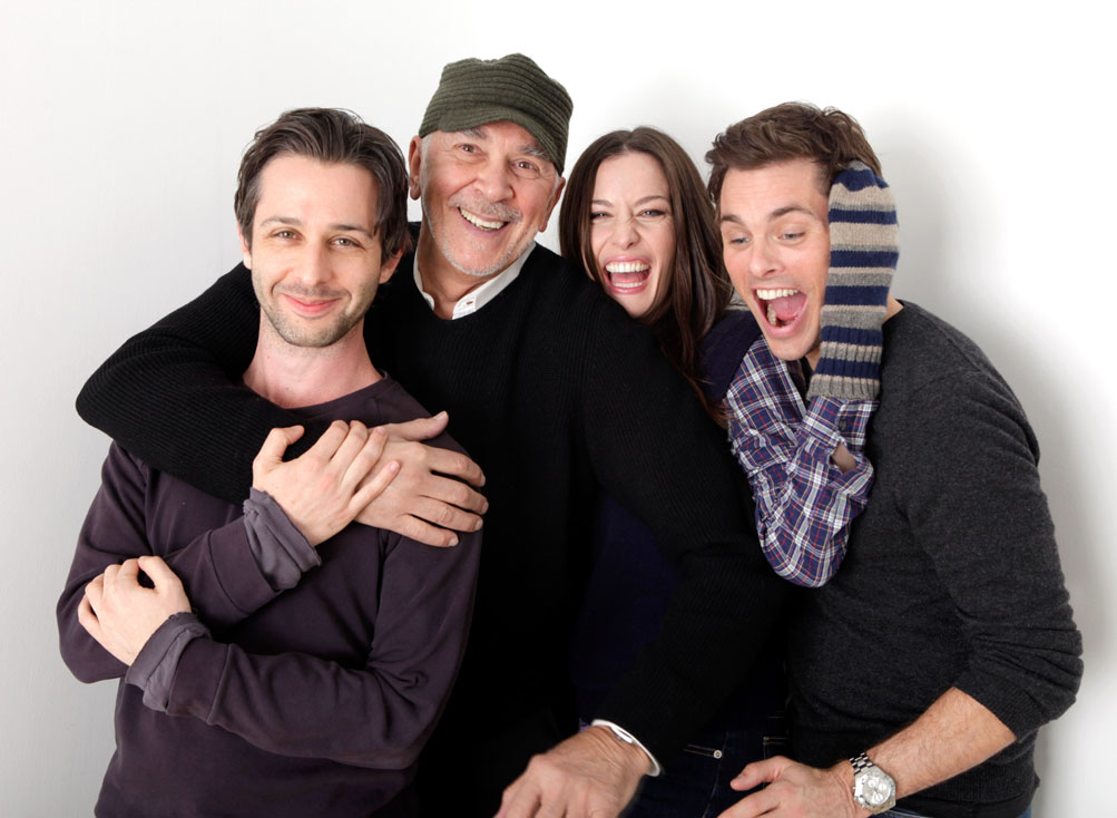 with James Marsden, Frank Langella and Jeremy Strong 