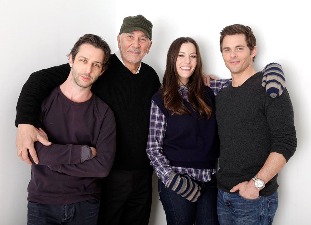 with James Marsden, Frank Langella and Jeremy Strong 