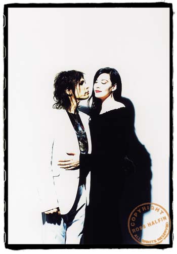 with dad - Steven Tyler (picture by Ross Halfin)