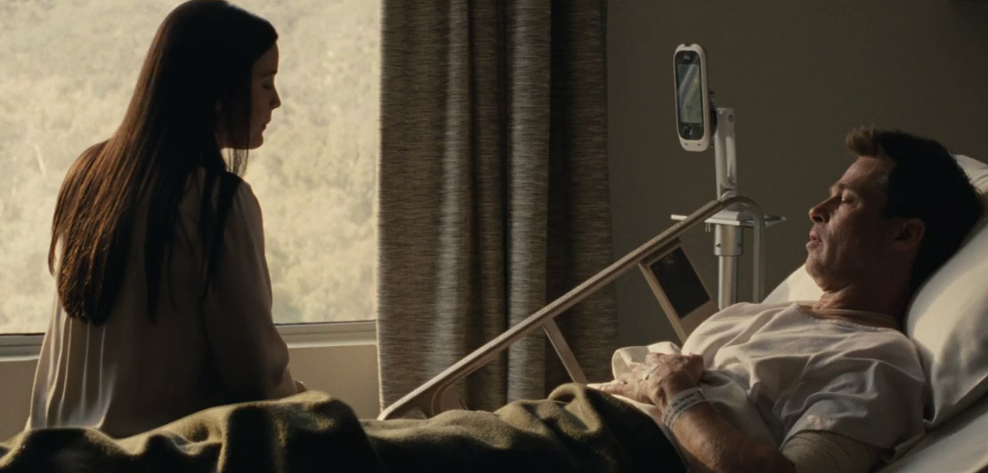 with Brad Pitt (deleted scene)