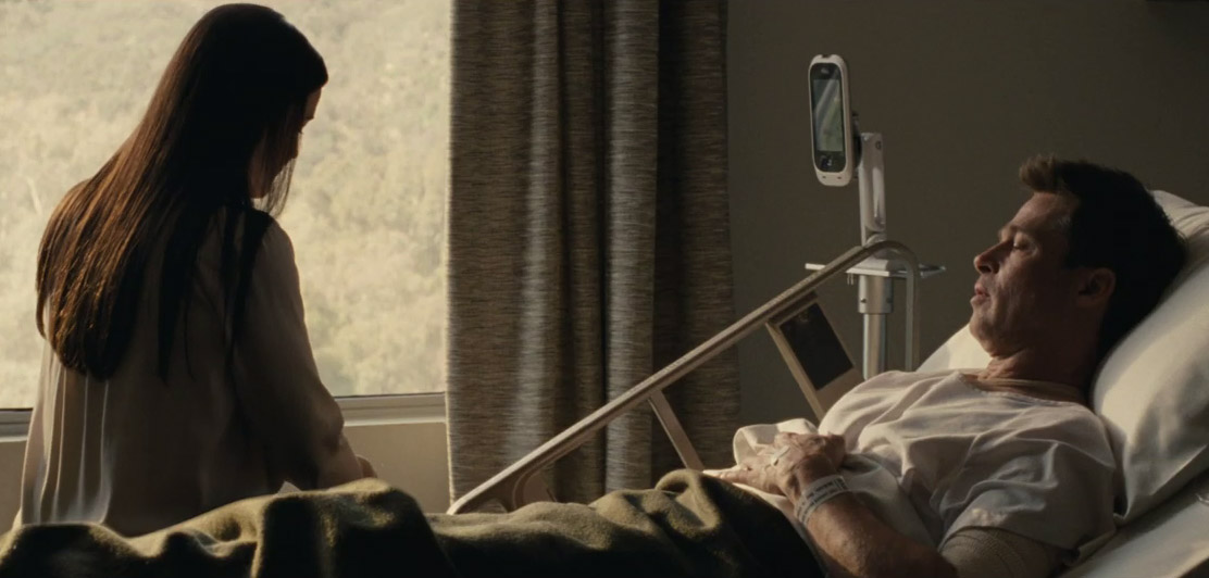 with Brad Pitt (deleted scene)