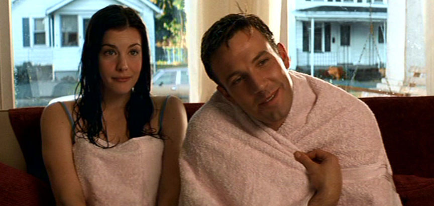 with Ben Affleck