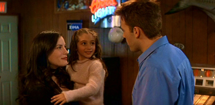 with Raquel Castro and Ben Affleck