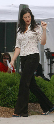 On the set