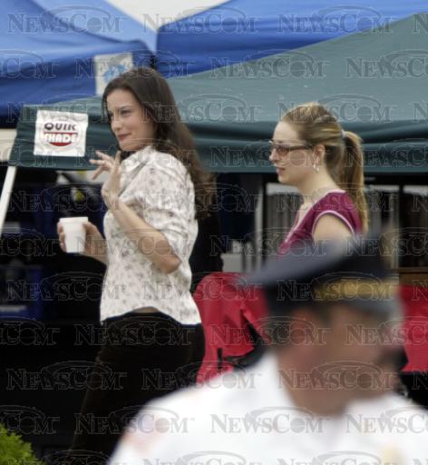 On the set
