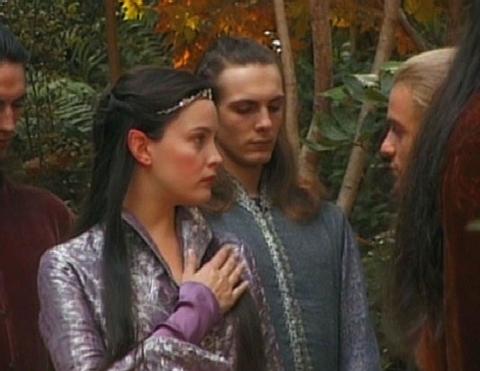 with Orlando Bloom