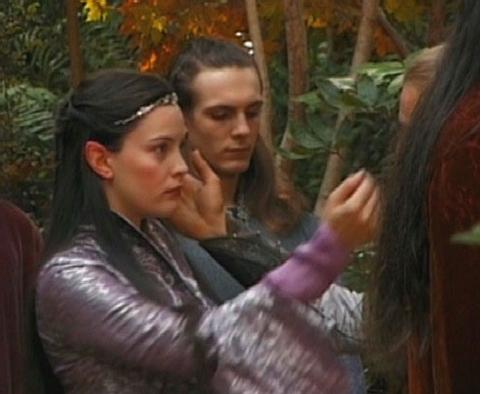 with Orlando Bloom