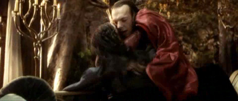 with Hugo Weaving