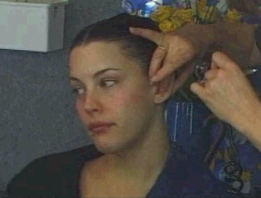 Getting makeup