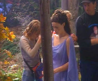 On the set
