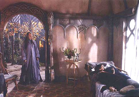 with Hugo Weaving