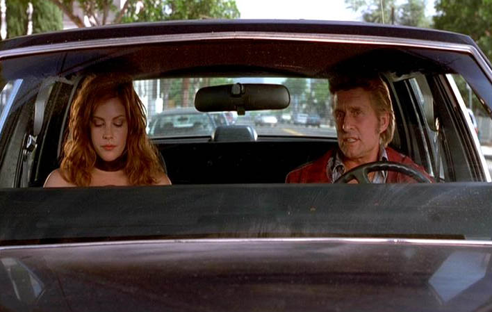 with Michael Douglas