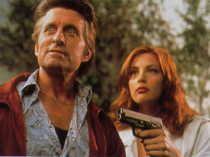 with Michael Douglas