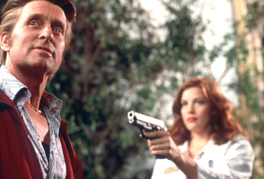 with Michael Douglas