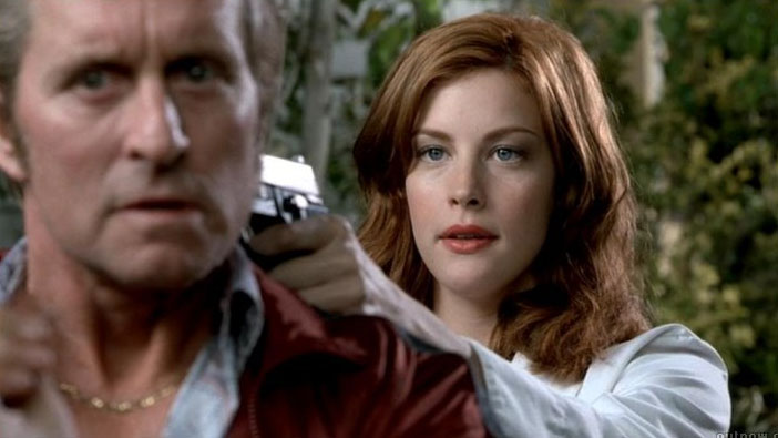 with Michael Douglas