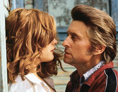 with Michael Douglas