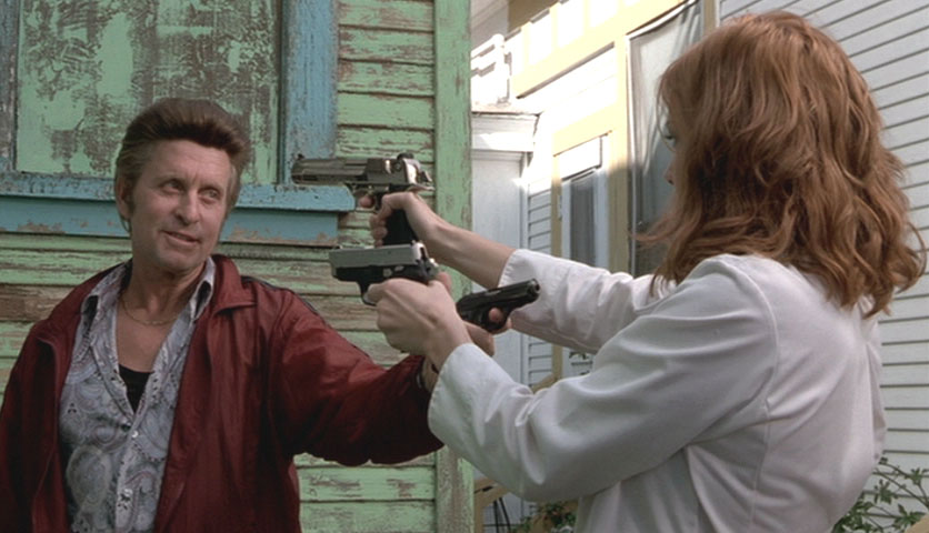 with Michael Douglas