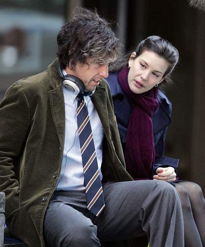 On the set with Adam Sandler, March 4th 2006