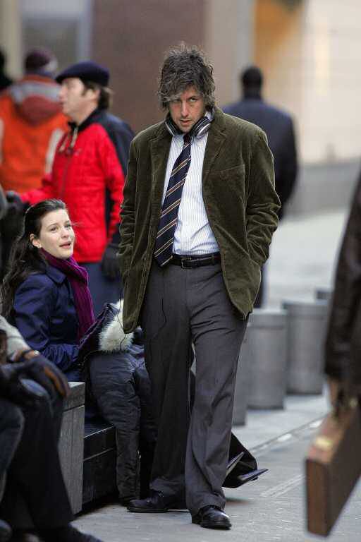 On the set with Adam Sandler, March 4th 2006
