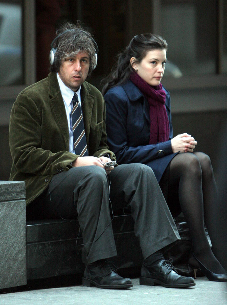 On the set with Adam Sandler, March 4th 2006